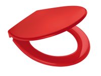 WC-Sitz Miami, rot, mit Soft-Close, Polypropylen
