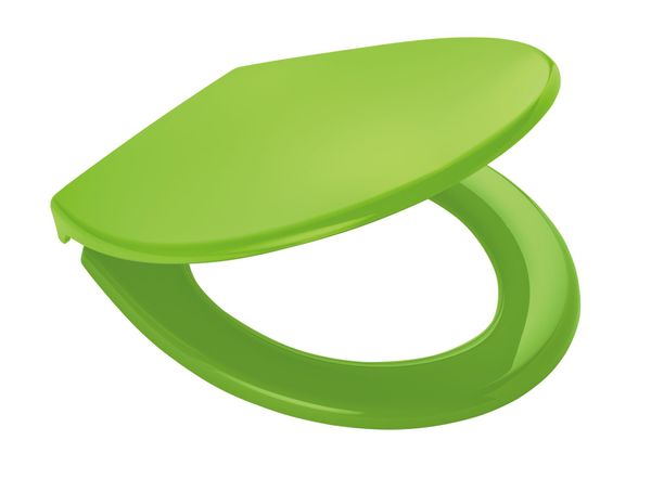 WC-Sitz Miami, grün, mit Soft-Close, Polypropylen