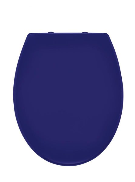 WC-Sitz Miami, ultramarinblau, mit Soft-Close, Polypropylen