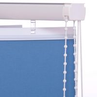 Schiebevorhang 150 x 250 cm blau 127 mm