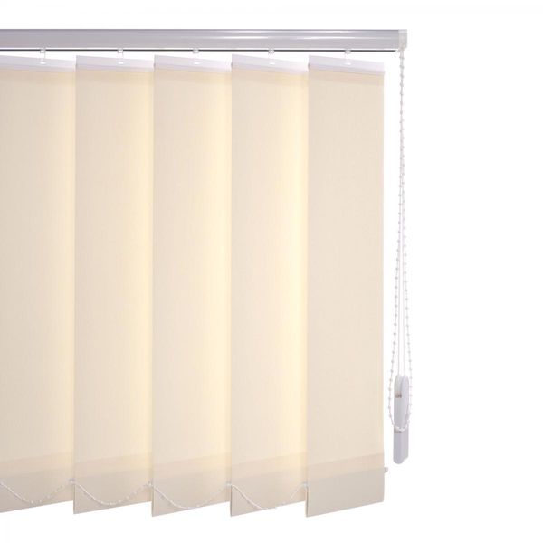 Schiebevorhang 150 x 180 cm beige 89 mm