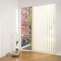 Schiebevorhang 150 x 250 cm beige 89 mm