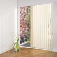 Schiebevorhang 180 x 250 cm sand 127 mm Polyester
