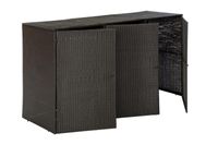 Mülltonnenabdeckung, groß, 3er