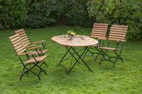 5tlg. Schlossgarten Set, oval