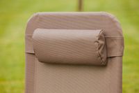 Kopfkissen für Wellnessliege, taupe
