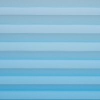 Klemmfix Plissee 110 x 130 cm azurblau Farbverlauf