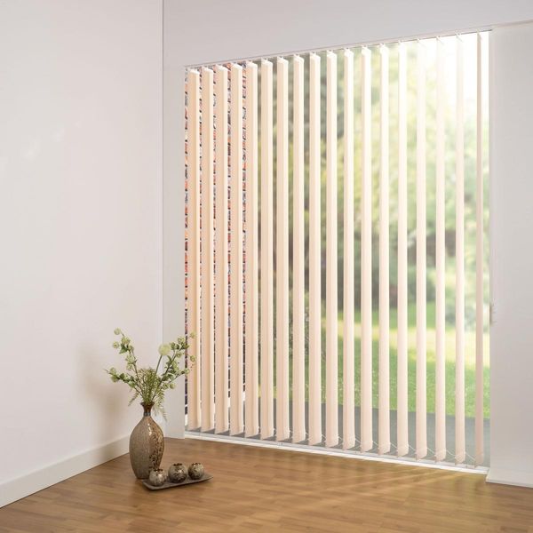 Schiebevorhang 100 x 250 cm apricot 89 mm