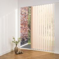 Schiebevorhang 150 x 180 cm apricot 89 mm