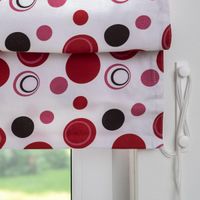 Raffrollo, Rollo 90 x 250 cm rot