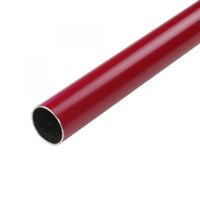 Gardinenstange ø 20 mm L 200 cm rot hochglanz
