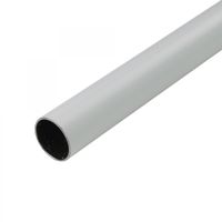 Gardinenstange ø 20 mm L 200 cm weiß hochglanz