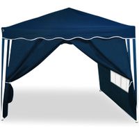 Deuba Seitenwand 2x für Capri 3x3 Pavillons blau