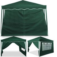 Deuba Seitenwand 2x für Capri 3x3 Pavillons grün