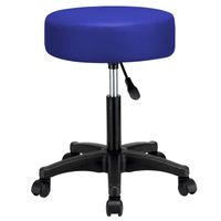 Deuba Rollhocker blau
