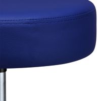 Deuba Rollhocker blau