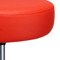 Deuba Rollhocker rot