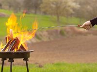 Teleskop Grillspieß
