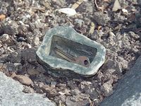 Schlüsselversteck Steinoptik