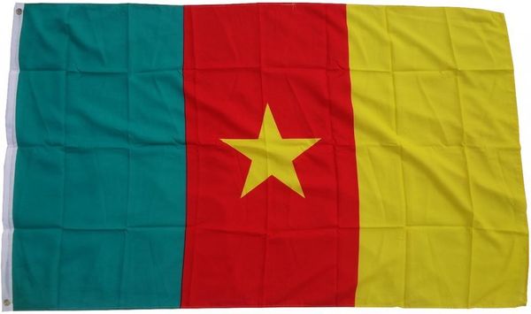 Flagge Kamerun 90 x 150 cm