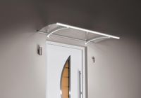 Pultvordach mit Led-Technik