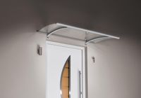 Pultvordach mit Led-Technik