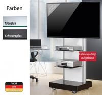 my media Standfuß Pro-Stand Schwarz/Schwarzglas