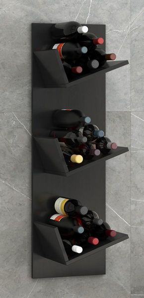 my home Weinregal Vinosi Schwarz