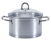 KitchenQ Edelstahl Kochtopf "Profi Star" ø 24cm