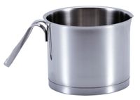 KitchenQ Edelstahl Milchtopf "Profi Star" ø 14cm