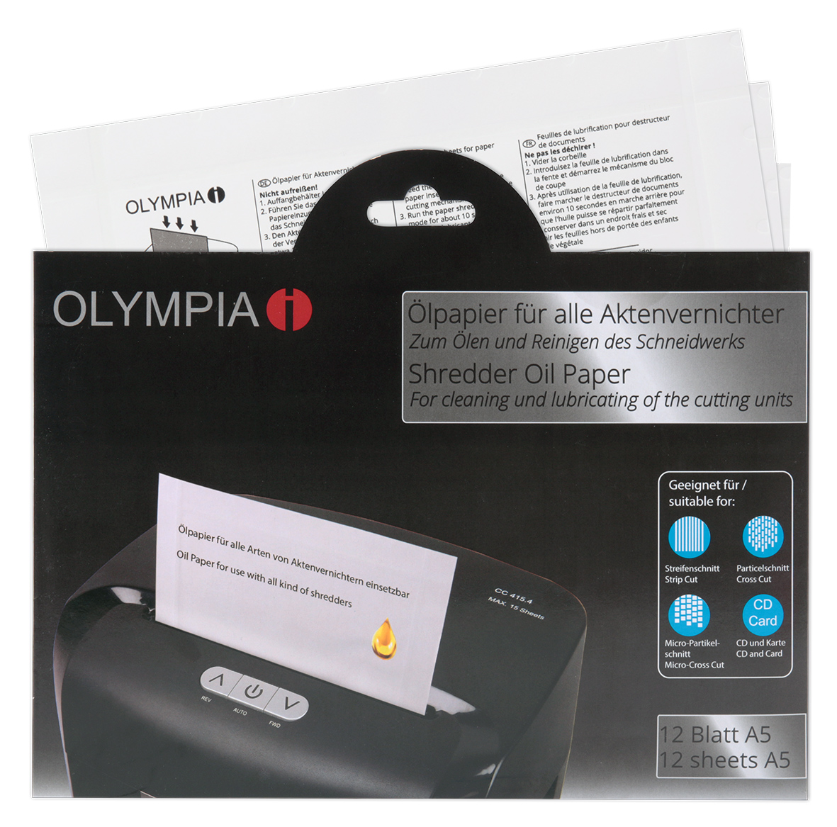 Ölpapier, 12er