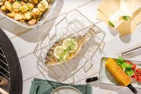 Fisch und Gemüsehalter Pescado