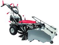 Kehrmaschine SC2200PE mit Sammelbehälter und Schneeschild