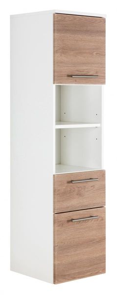 Hochschrank VIVA 135cm mit Tür eiche hell