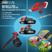 X-One Akku-Gartenset XL