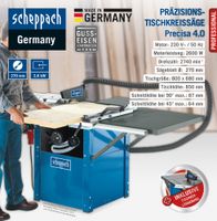 Tischkreissäge Precisa 4.0 3,60 KW 400-415/50 DR, CE