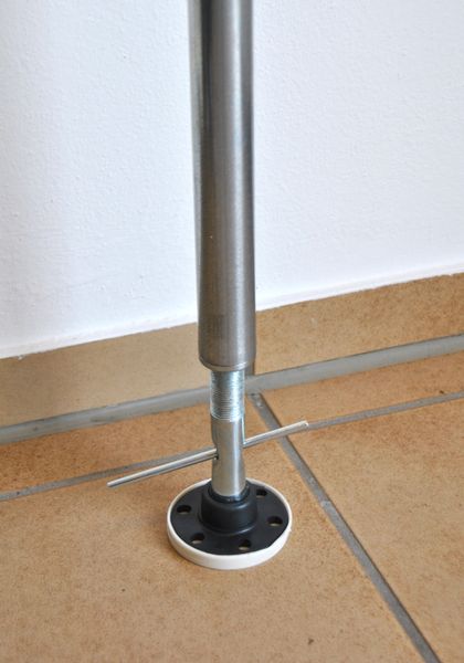 Klemmmarkise taupe 350 cm