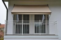 Klemmmarkise taupe 200 cm