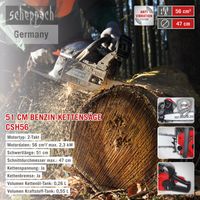Benzin-Kettensäge CSH56