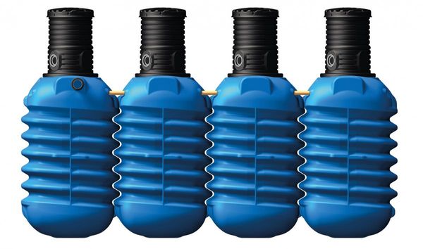 MODULARIS Erdtank-Komplettpaket 10.000 L Garten-Comfort