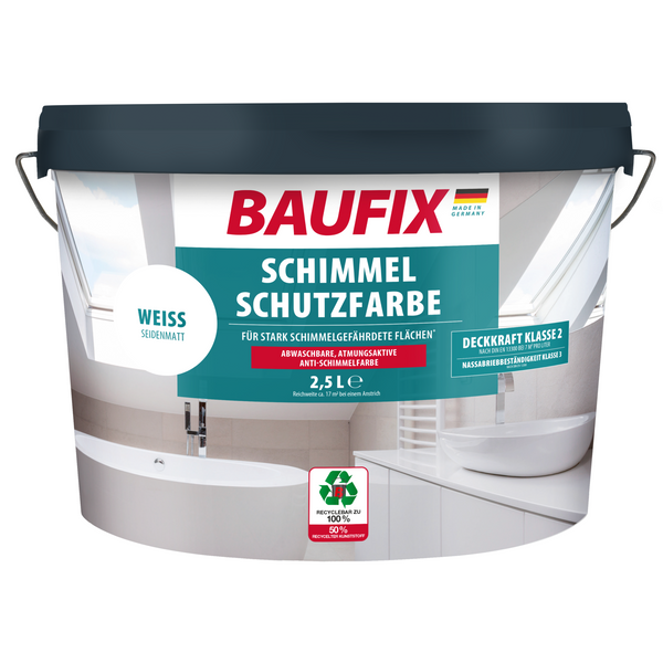 Schimmelschutzfarbe weiß