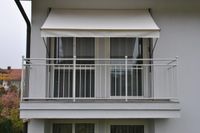 Klemmmarkise beige 200 cm