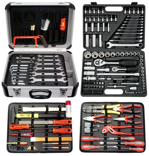 Mechaniker-Werkzeugkoffer, 207-tlg. 719-50