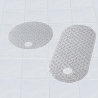 Wanneneinlage ca. 38x88 cm Lense transparent