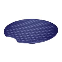 Duscheinlage Tecno ca. Ø 55 cm, ultramarinblau, 100% TPE