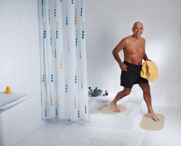 Duscheinlage ca. ø 55 cm Tecno-PLUS