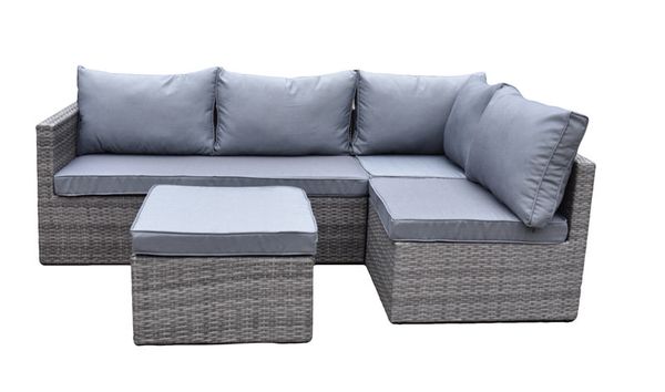 13tlg. Ecklounge-Set inkl. Kissen