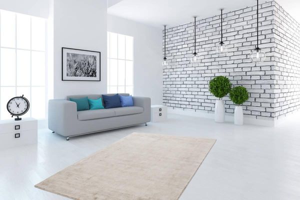 Luxury 110 Elfenbein / Taupe 120cm x 170cm