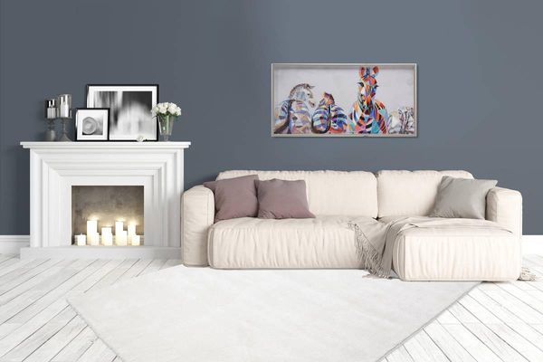 Saint Lucia - Castries Elfenbein 80cm x 150cm