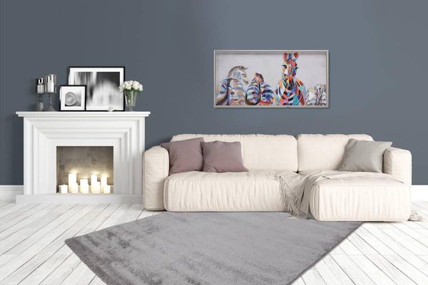 Saint Lucia - Castries Silber 200cm x 290cm